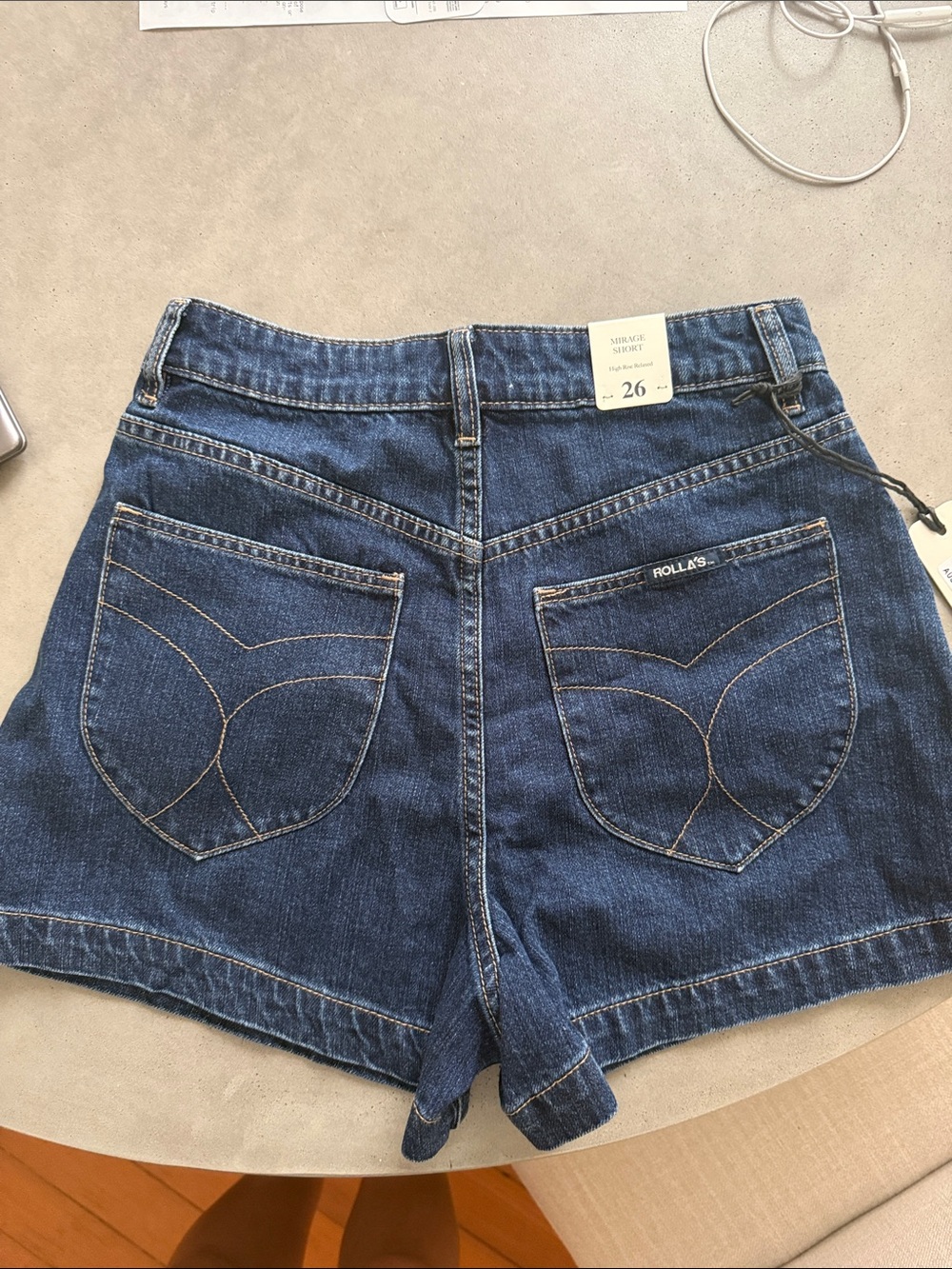 Rollas mirage short in pacific blue - Picture 4 of 4